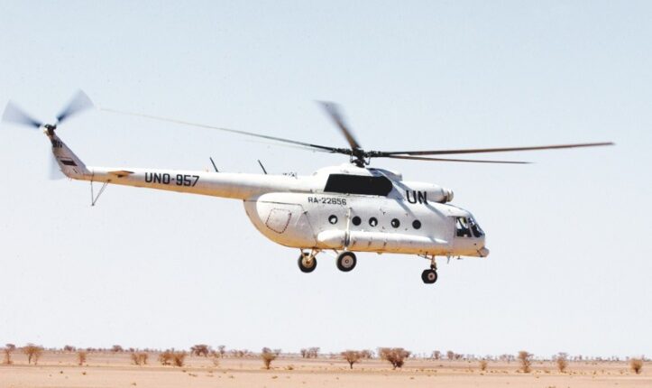 United Nations Helicopter