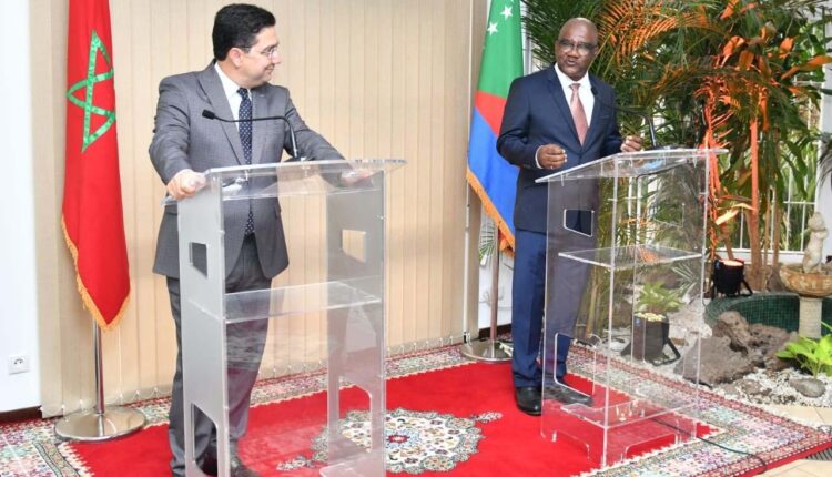 Comorian Minister and mr Bourita