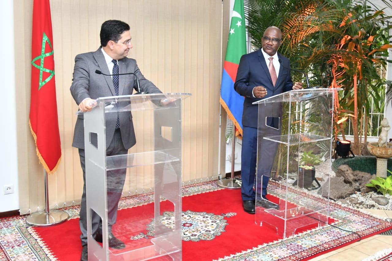 Comorian Minister and mr Bourita