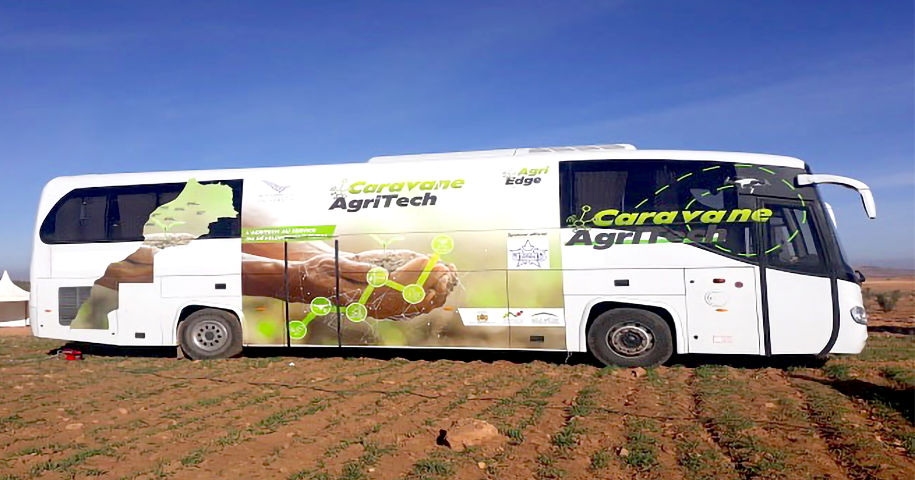 the agricultural technology convoy “AgriTech” which aims at putting digital technology in the service of small farmers was launched on Thursday December 24th.