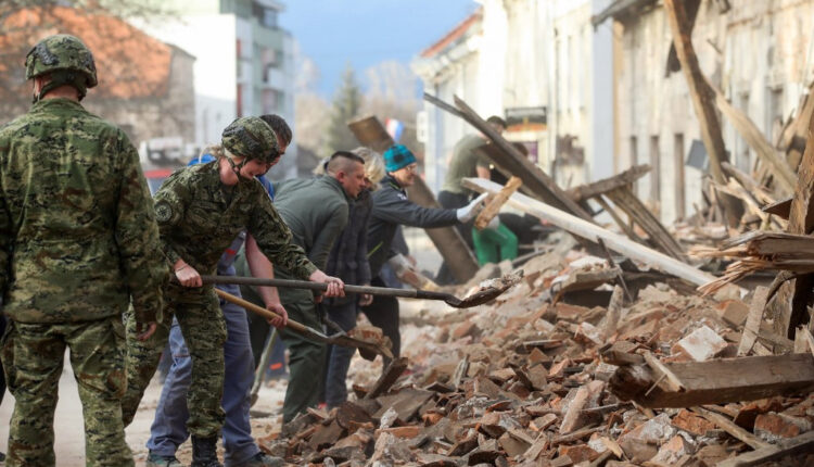 Zagreb – An earthquake hit a town near Croatia’s capital, causing destruction and death on Tuesday.