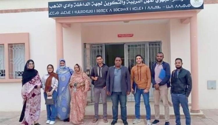 Director of Dakhla's regional institute, Sidi Mohamed Oubit, provides insight on the virtual exchange conducted with MSU.