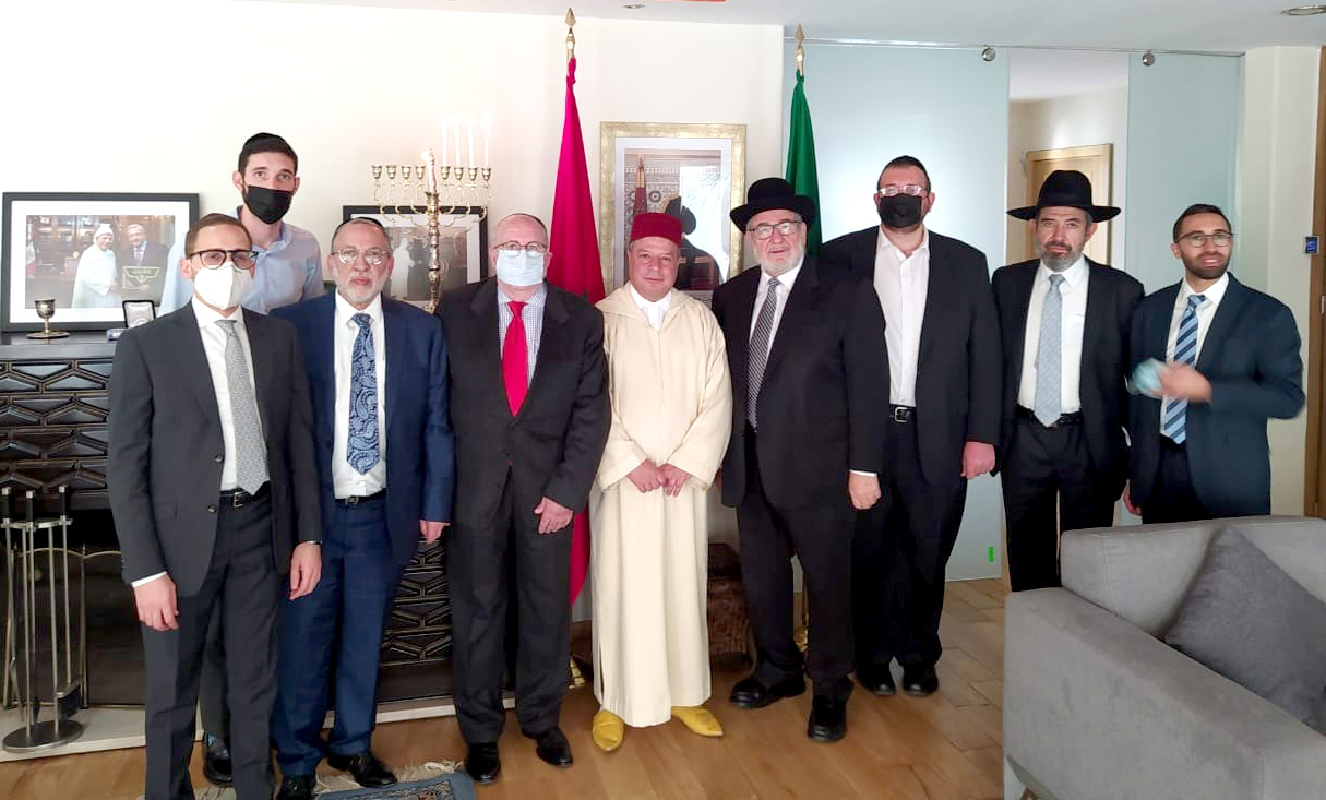 The Moroccan Jewish community in Mexico praises HM The King Mohamed VI and shows tremendous support for Morocco.