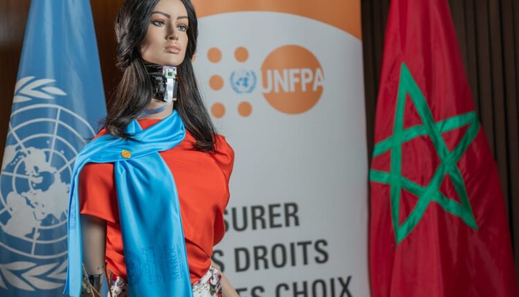 The whole world got to know Shama, the female robot, during an international campaign to combat violence against women.