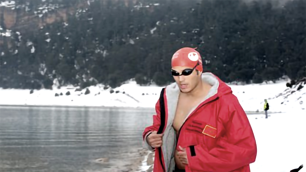 By covering this distance, Baraka beats his personal best in ice swimming which was 1,200 meters.