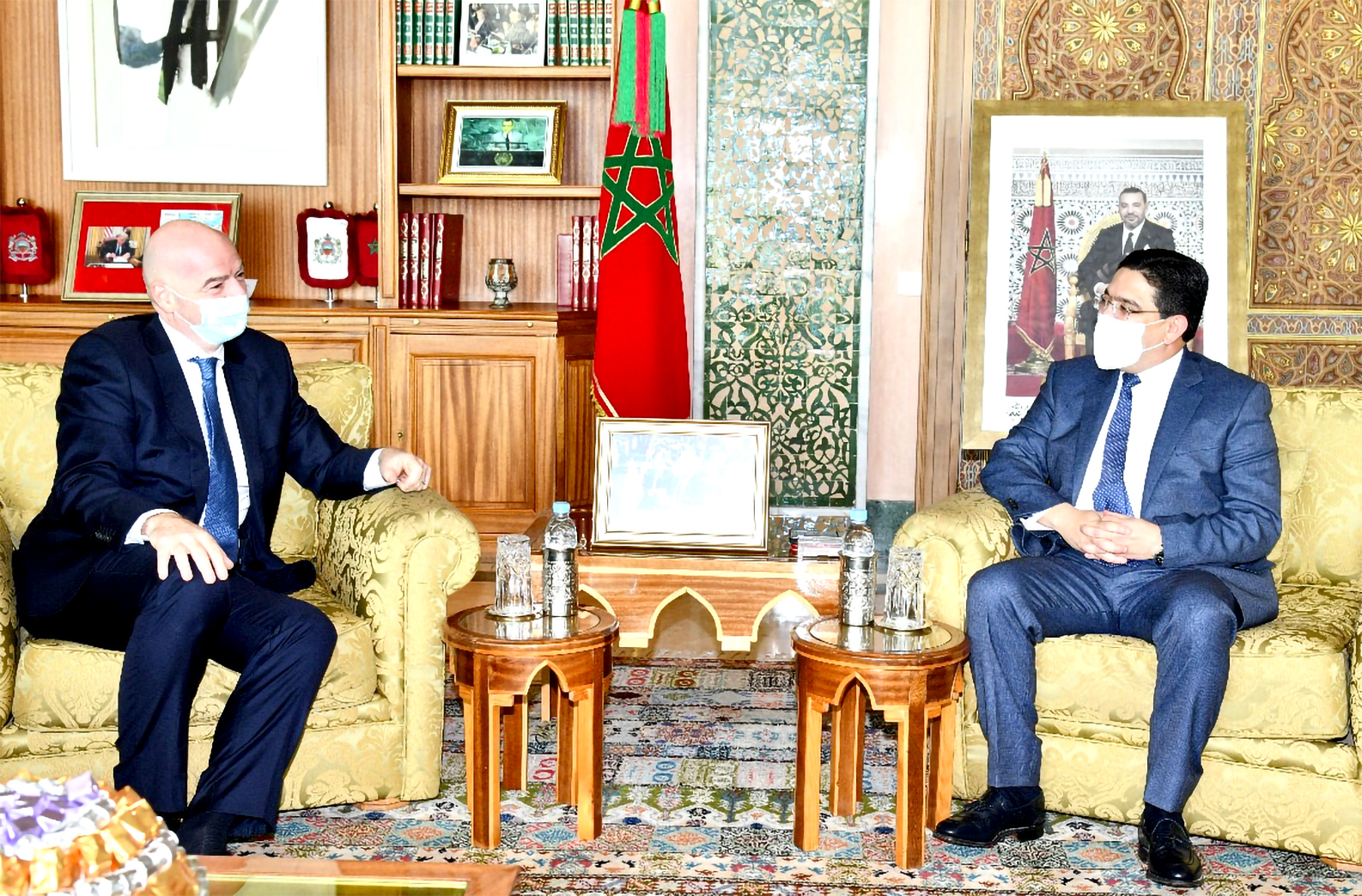 FIFA President Thanks HM King Mohammed VI for Supporting Football Development