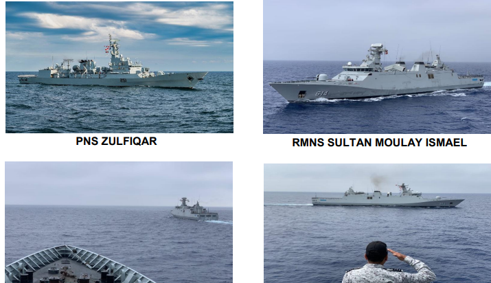 Morocco Pakistan Naval exercise