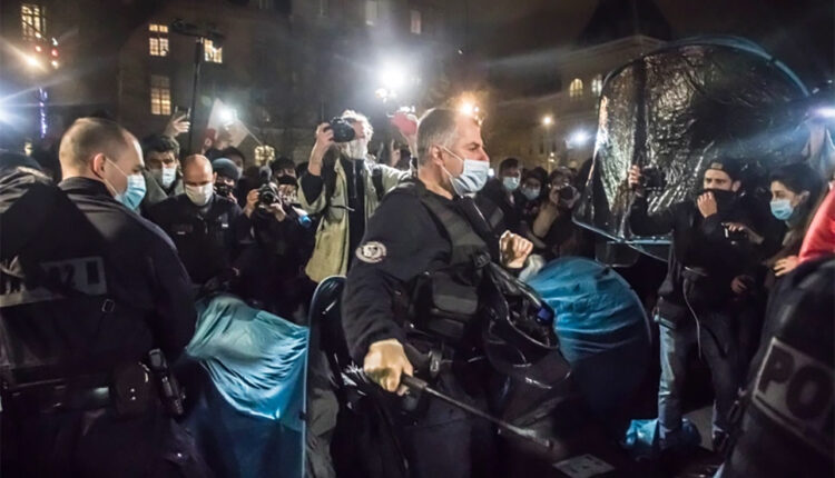 French Police Dismantle Migrant Illegal Camp