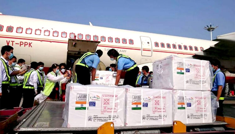 Covid-19 vaccine supply on the way from India to Morocco to arrive at 14:30 GMT+1 today Friday, January 22, 2021 under “Covishield” commercial contract.