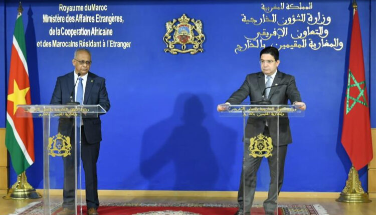 The Republic of Suriname to Open Embassy in Rabat and General Consulate in Dakhla