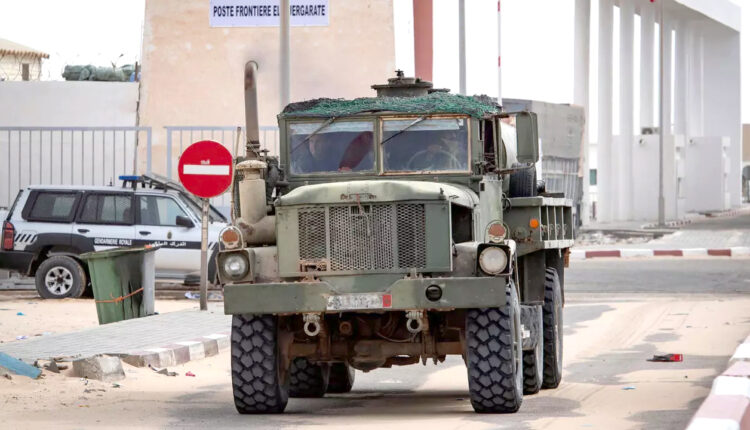 Morocco Royal Armed Forces Set up a Military Observation Base Guerguarat Crossing