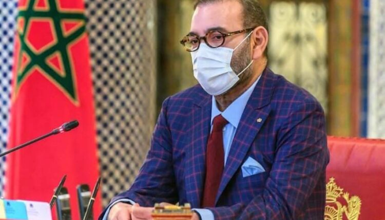 His majesty the king mohamed 6 during Ministerial Council