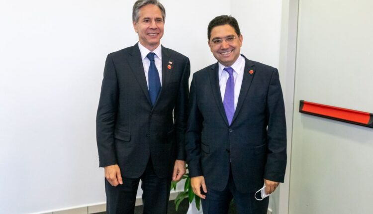 the Minister of Foreign Affairs, African Cooperation and Expatriates, Mr. Nasser Bourita, met with his American counterpart, Mr. Antony Blinken.