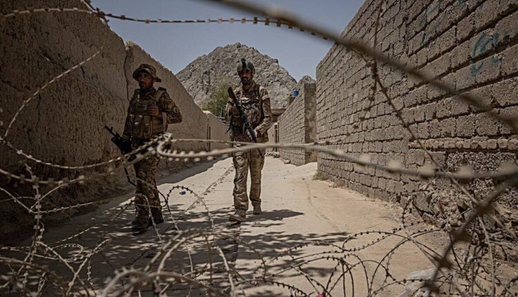 Afghan police special forces