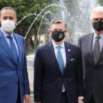 Hammouchi Discusses Security Issues with Greenway and Fischer