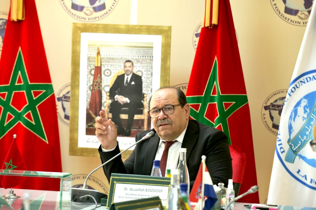 Boussouf Warns Ambassadors of the Danger of Establishing a New State in