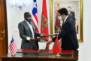 The Minister of Foreign Affairs Nasser Bourita