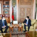 Foreign Minister Nasser Bourita, along with Ivica Dacic, Speaker of the National Assembly of the Republic of Serbia.