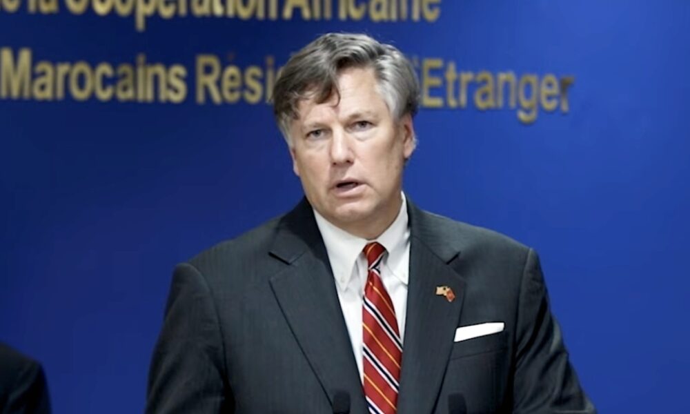 U.S. Deputy Secretary Landau at joint press conference with FM Bourita, Rabat, April 29, 2026