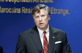 U.S. Deputy Secretary Landau at joint press conference with FM Bourita, Rabat, April 29, 2026