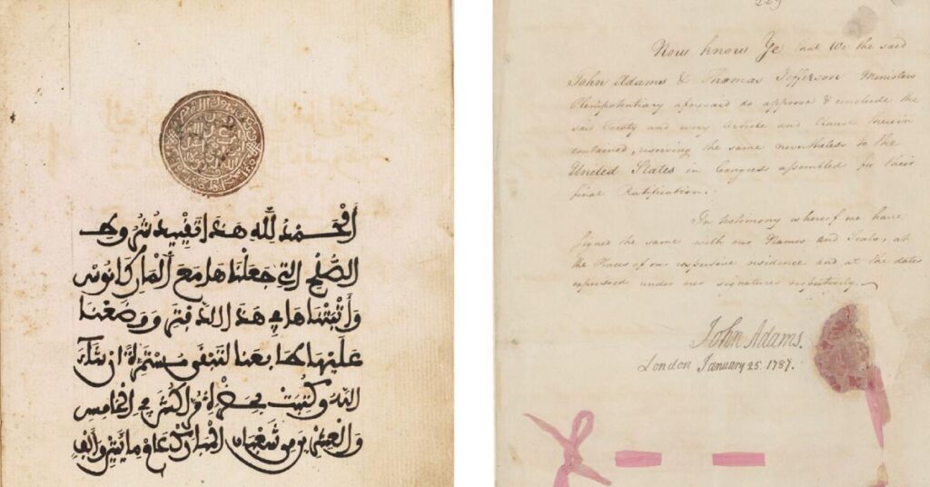 1786 Moroccan-American Treaty of Peace and Friendship