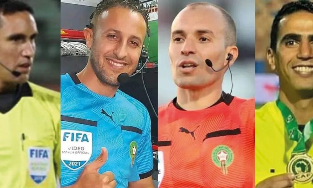 FRMF congratulates Moroccan referees for World Cup 2026 selection.