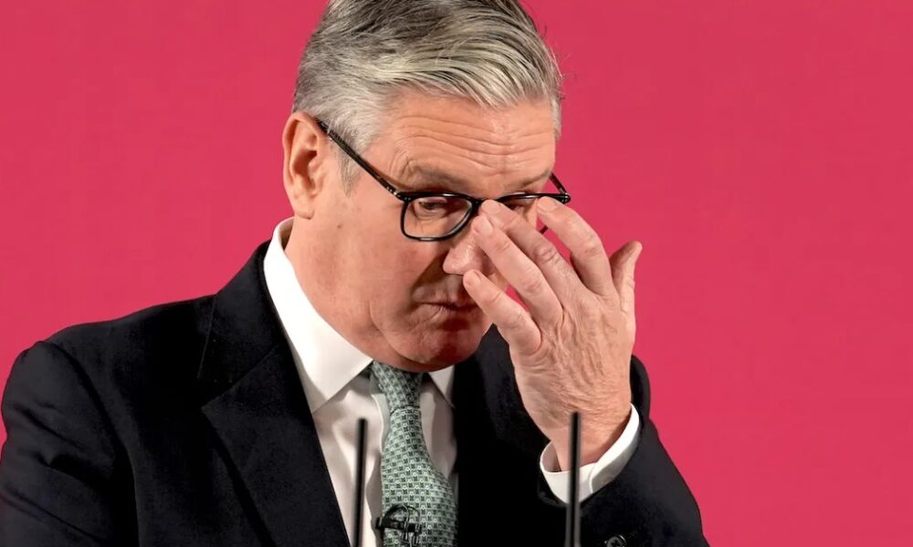 Keir Starmer portrait, UK Prime Minister