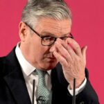 Keir Starmer portrait, UK Prime Minister