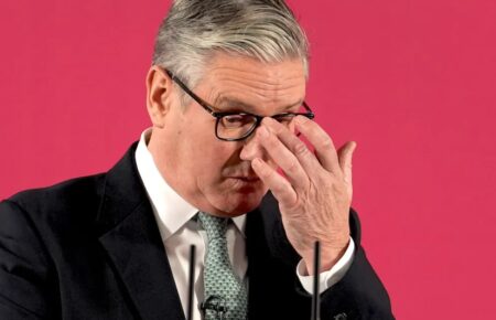 Keir Starmer portrait, UK Prime Minister