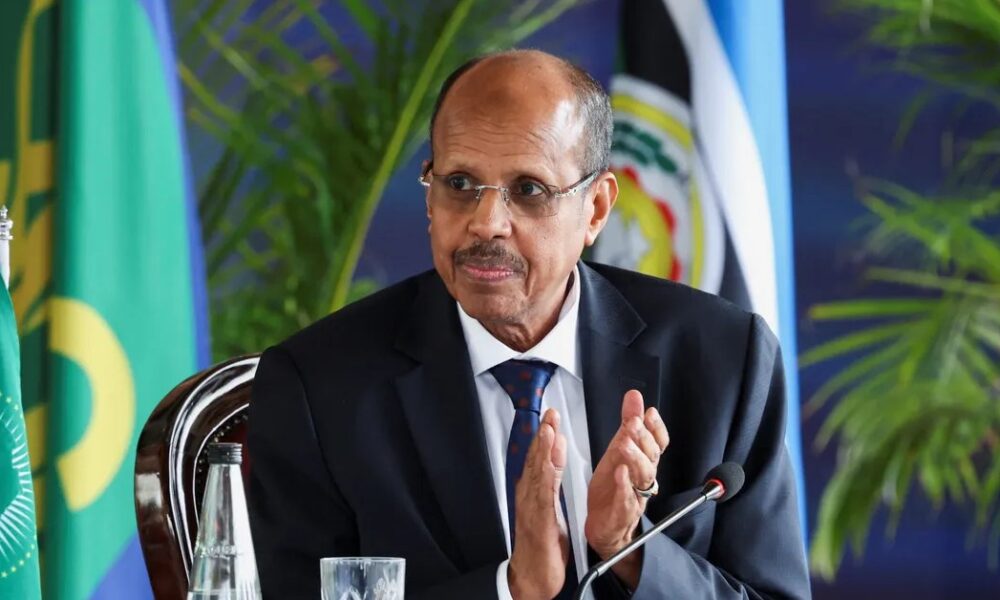Chairperson of the African Union Commission Mahmoud Ali Youssouf.