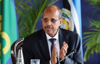 Chairperson of the African Union Commission Mahmoud Ali Youssouf.