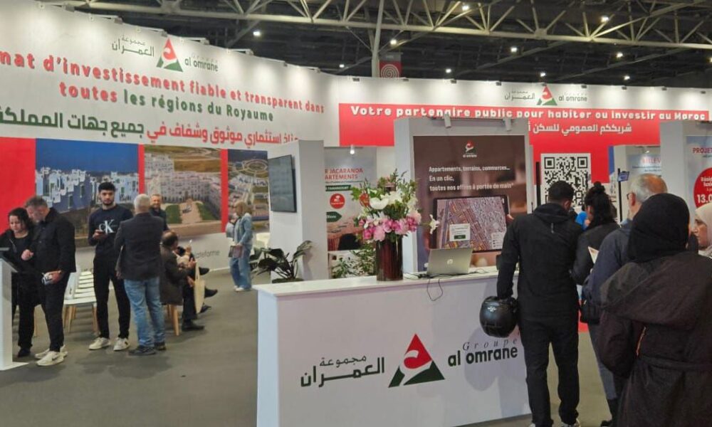 Visitors attend the Al Omrane “Moroccans of the World 2026 Expo” in Brussels.