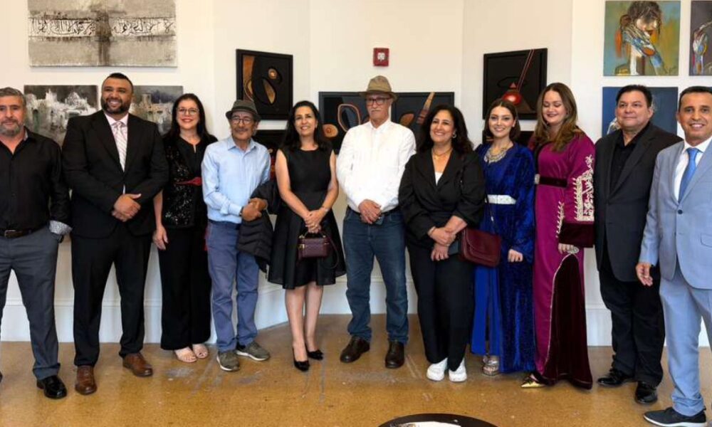 The “Moroccan Visions” exhibition highlights Moroccan art and culture in Miami.