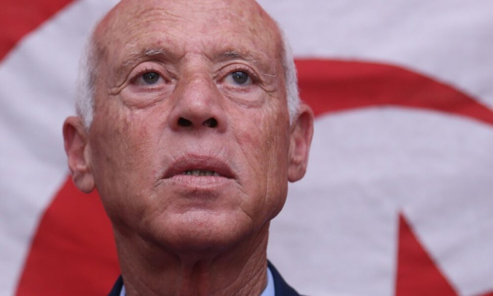 Kais Saied — Tunisia's president at the center of a deepening democratic crisis.