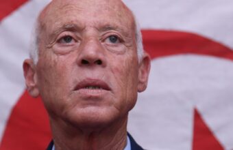 Kais Saied — Tunisia's president at the center of a deepening democratic crisis.