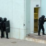 Kuwaiti security forces during a counter-terrorism drill, Kuwait City, February 2023