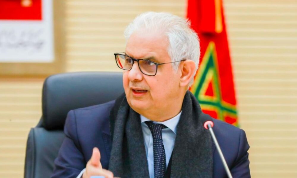 Minister Nizar Baraka addresses House of Representatives on rural drinking water access in Morocco, Rabat, May 4, 2026