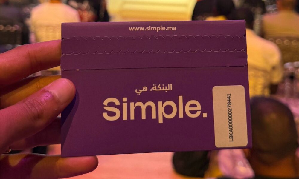 No queue, no paper — Simple. wants to be the bank Moroccans already live in.