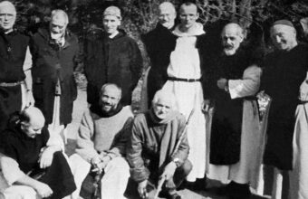 Six of the seven — photographed before the night that changed everything. Thirty years on, no truth has followed them.