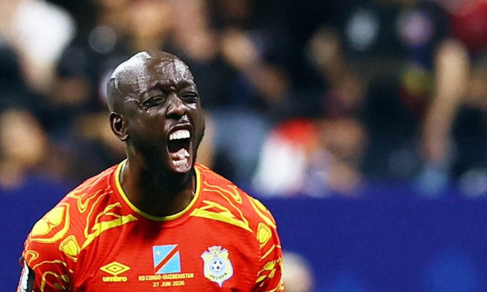 Yoane Wissa after Congo's 3-1 win over Uzbekistan — the country's first World Cup victory, 52 years in the making.
