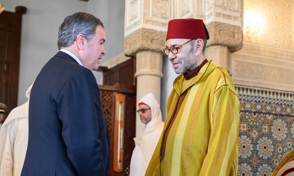 Twelve nations, one ceremony — the Royal Palace in Rabat, 4 June 2026.