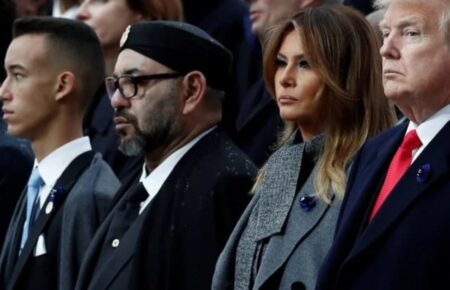 King Mohammed VI of Morocco, invited by the leaders of the US, Canada and Mexico to attend the 2026 World Cup opening ceremony.
