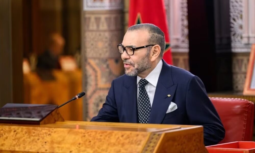 Moroccan and Board of Peace officials signing Gaza stabilization force agreement