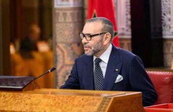 Moroccan and Board of Peace officials signing Gaza stabilization force agreement