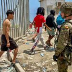 Occupied Ceuta: Migrants Get Food After Five Days Migrants make their way back from occupied Ceuta.