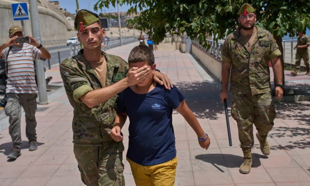 Morocco calls on Spain to speed up the return of unaccompanied minors from the occupied Sebta